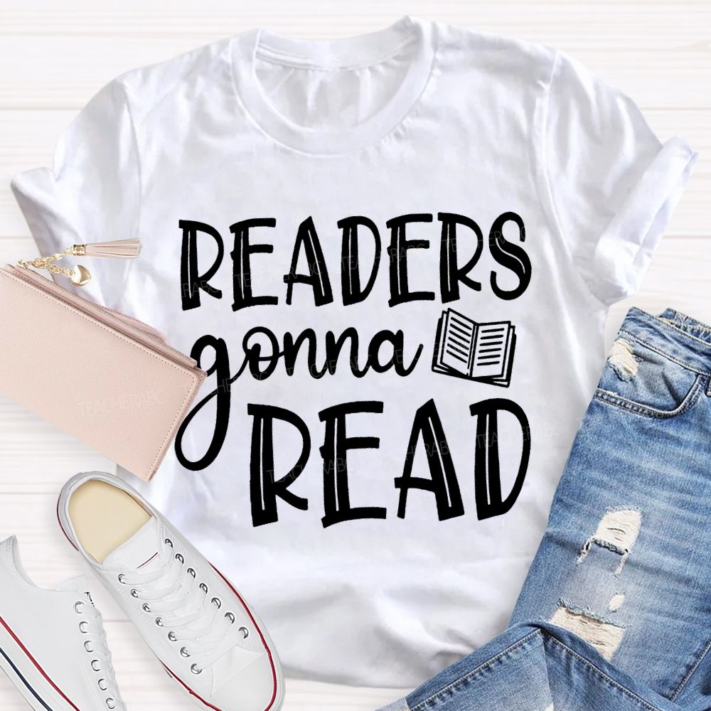 Readers Gonna Read Fall In Love With Reading T-shirt