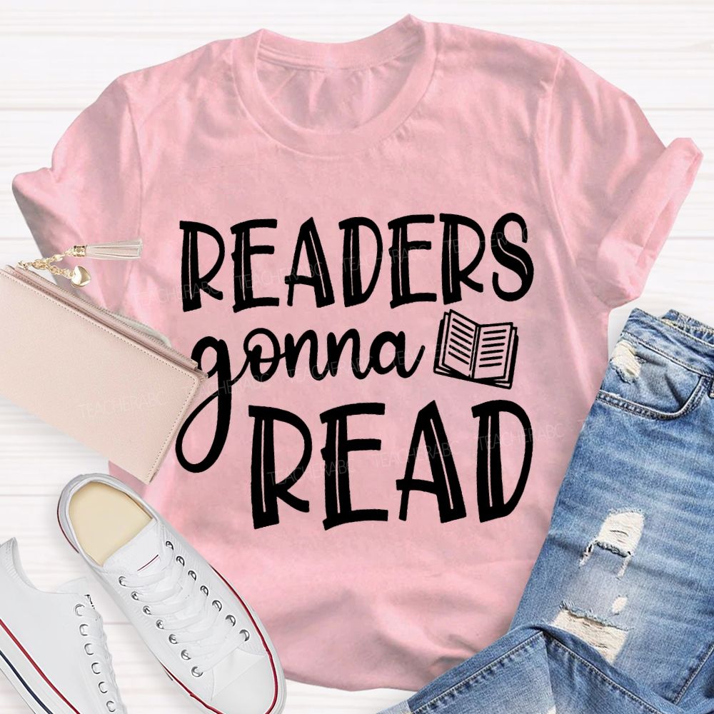 Readers Gonna Read Fall In Love With Reading T-shirt