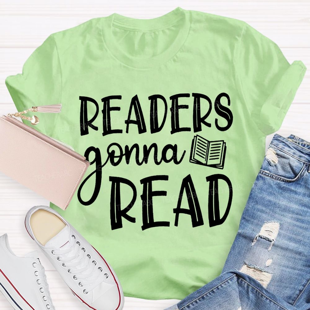 Readers Gonna Read Fall In Love With Reading T-shirt