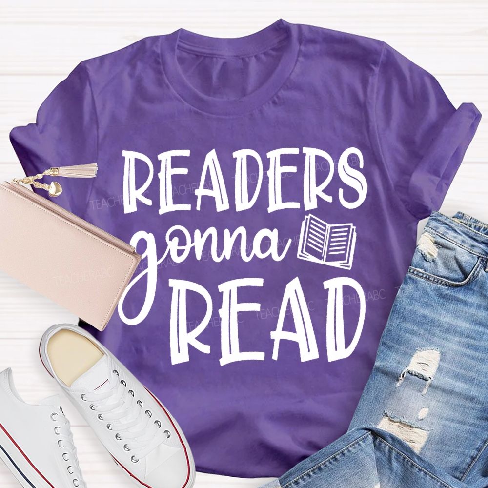 Readers Gonna Read Fall In Love With Reading T-shirt