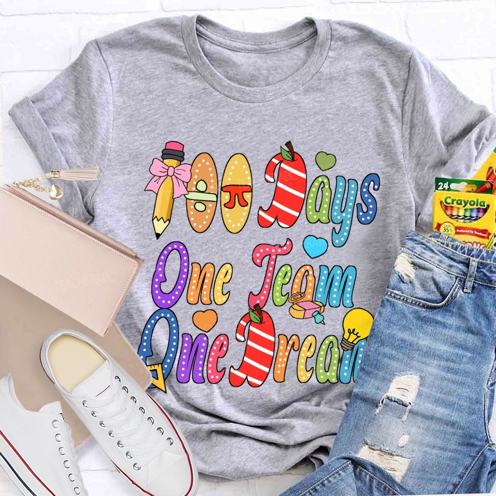 100 Days One Team One Dream T-Shirt