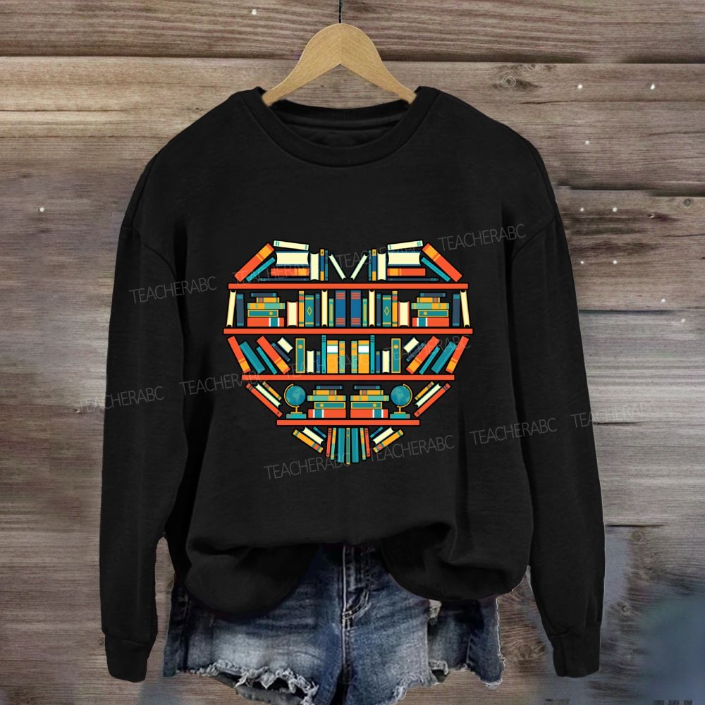 Book Lover Library Lover Sweatshirt