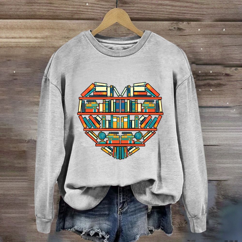 Book Lover Library Lover Sweatshirt