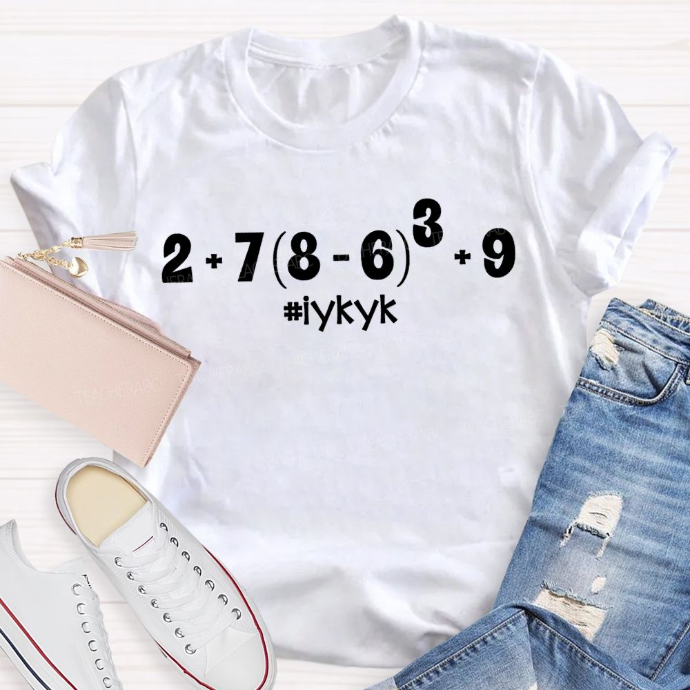 Difficult Math Problems The Answer Is 67 Math Teacher T-shirt