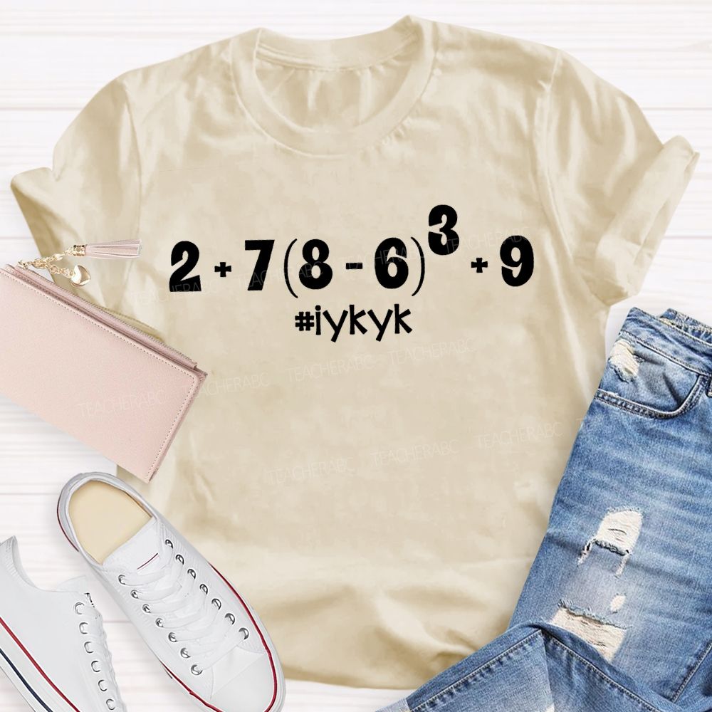 Difficult Math Problems The Answer Is 67 Math Teacher T-shirt