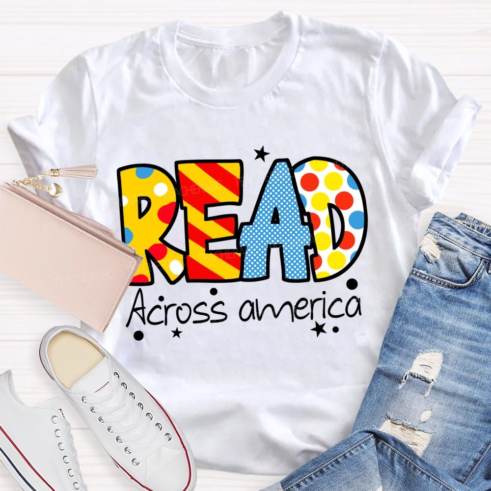 Read Across America Colorblock T-Shirt