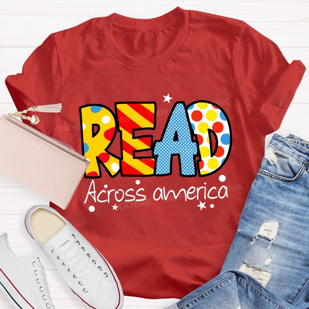 Read Across America Colorblock T-Shirt