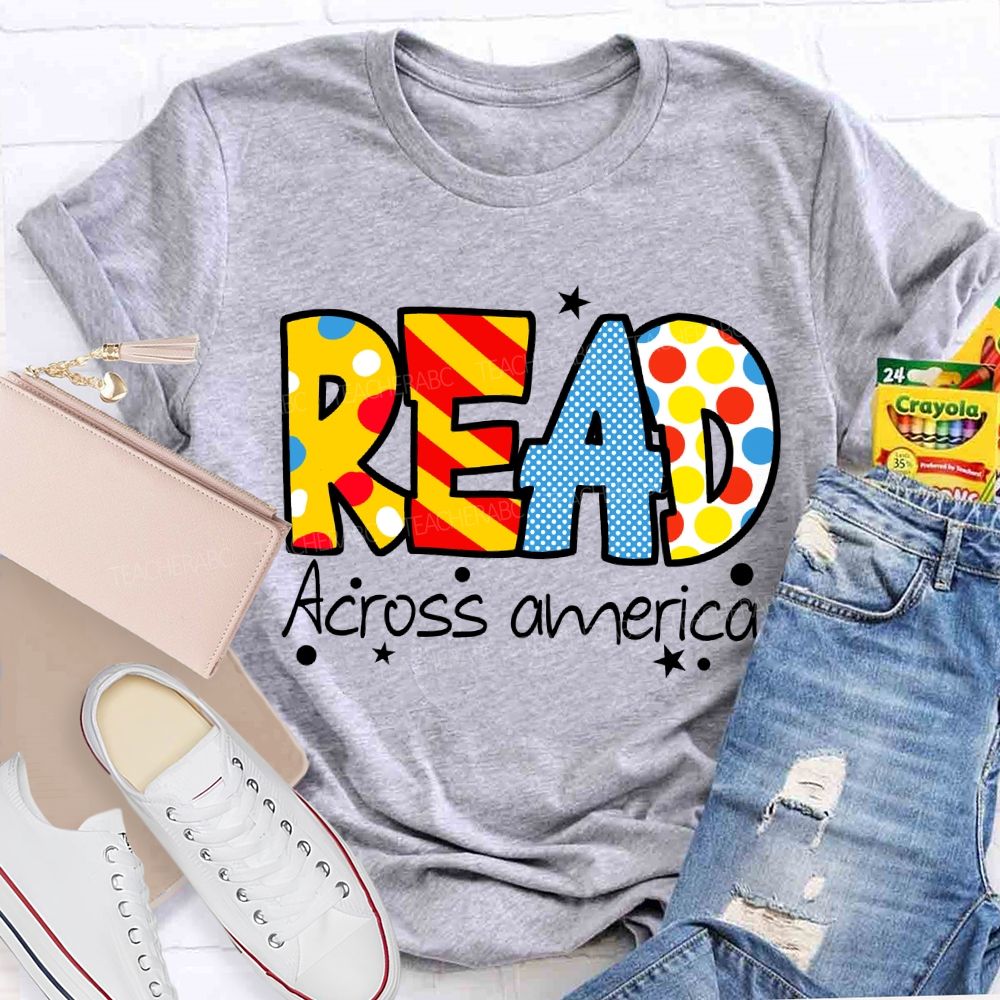Read Across America Colorblock T-Shirt