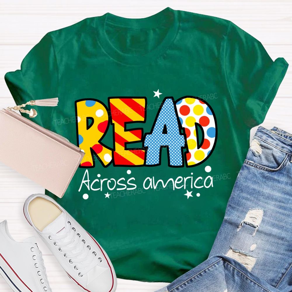 Read Across America Colorblock T-Shirt