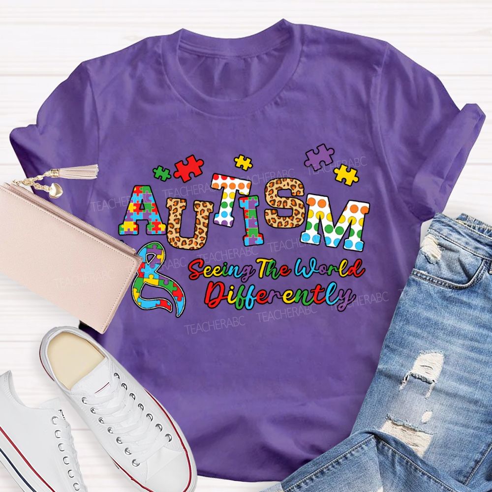 Autism Seeing The World Differently T-shirt