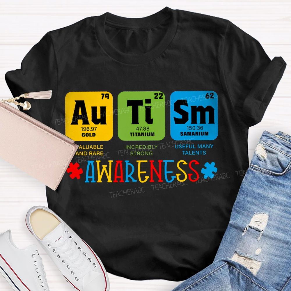 Autism Awareness Incredibly Strong Useful Many Talents T-shirt
