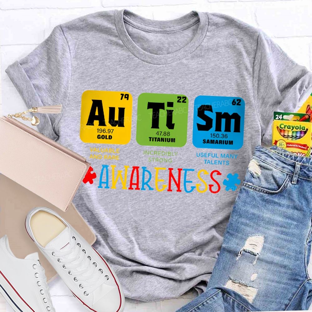 Autism Awareness Incredibly Strong Useful Many Talents T-shirt
