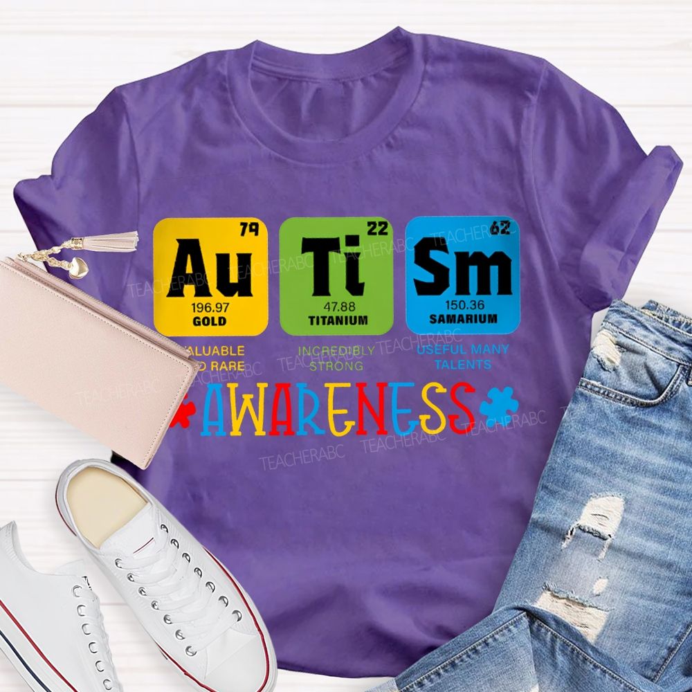 Autism Awareness Incredibly Strong Useful Many Talents T-shirt