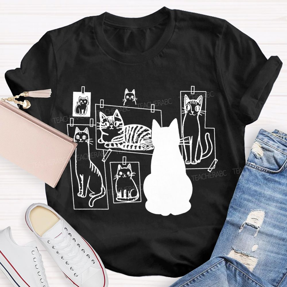 Cat Gallery This Is Art And This Is Artist Cat T-shirt