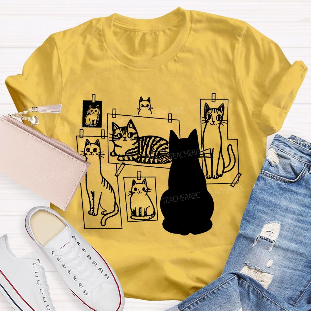 Cat Gallery This Is Art And This Is Artist Cat T-shirt