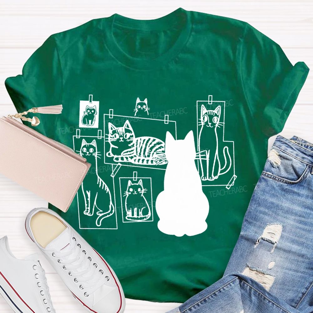 Cat Gallery This Is Art And This Is Artist Cat T-shirt