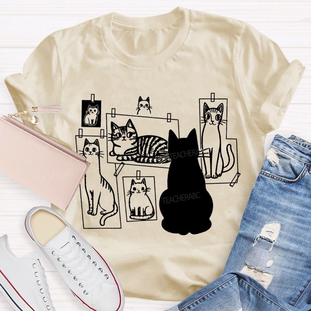 Cat Gallery This Is Art And This Is Artist Cat T-shirt