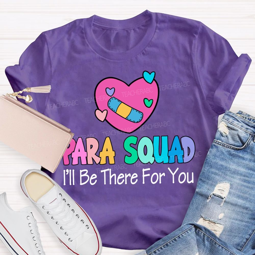 Para Squad I'Ll Be There For You Heart Print T-shirt