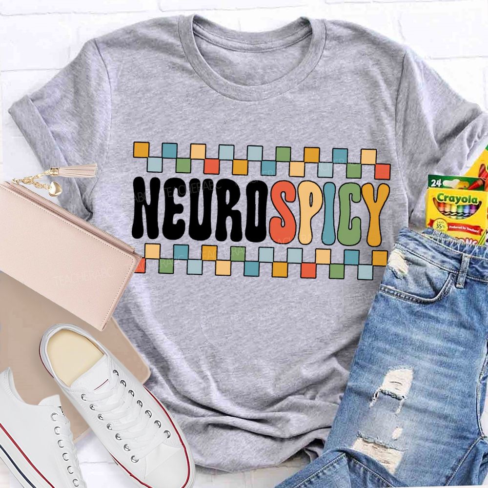 Neurodivergent Neurospicy Autism Acceptance  Neurodiversity T-shirt