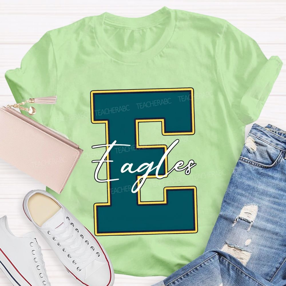 Personalized Mascot Colorful Font Mascot T-shirt