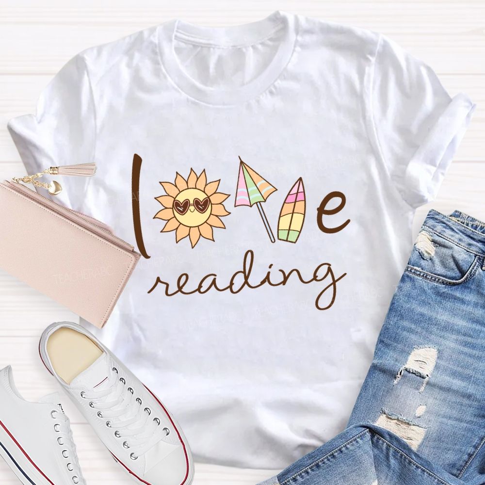 Love Reading Sunshine T-shirt