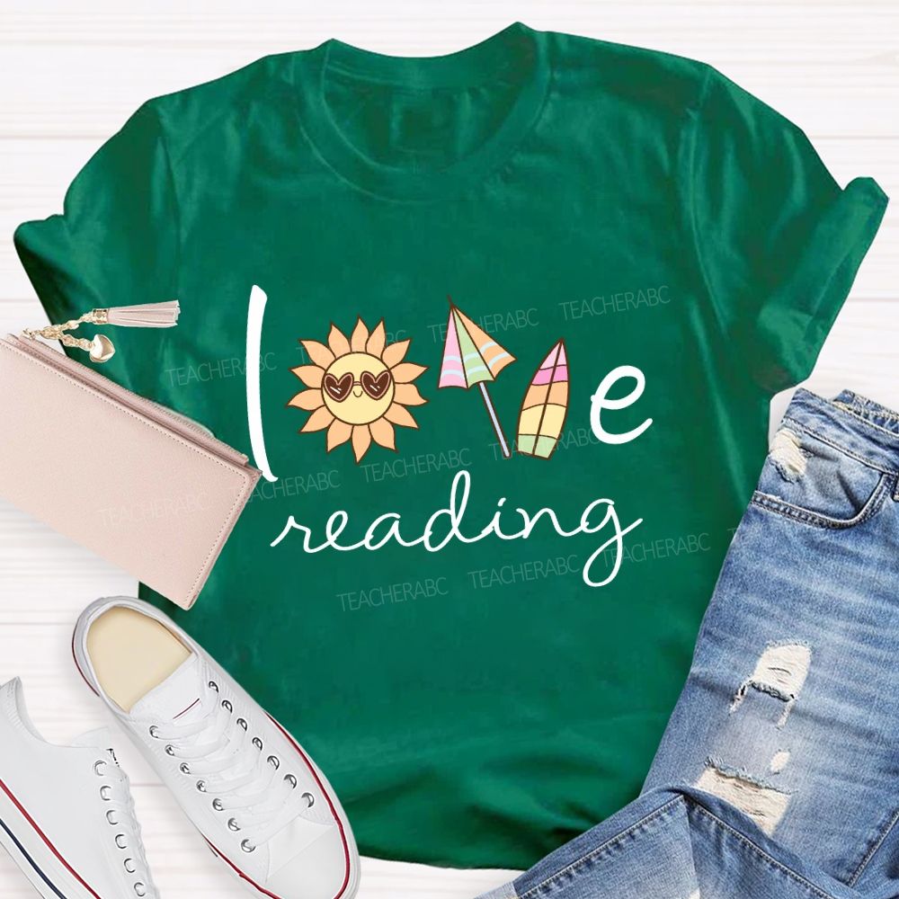 Love Reading Sunshine T-shirt
