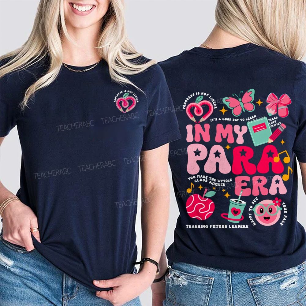 Personalized Name In My Para Era It'S A Good Day To Learn Double Printed T-shirt