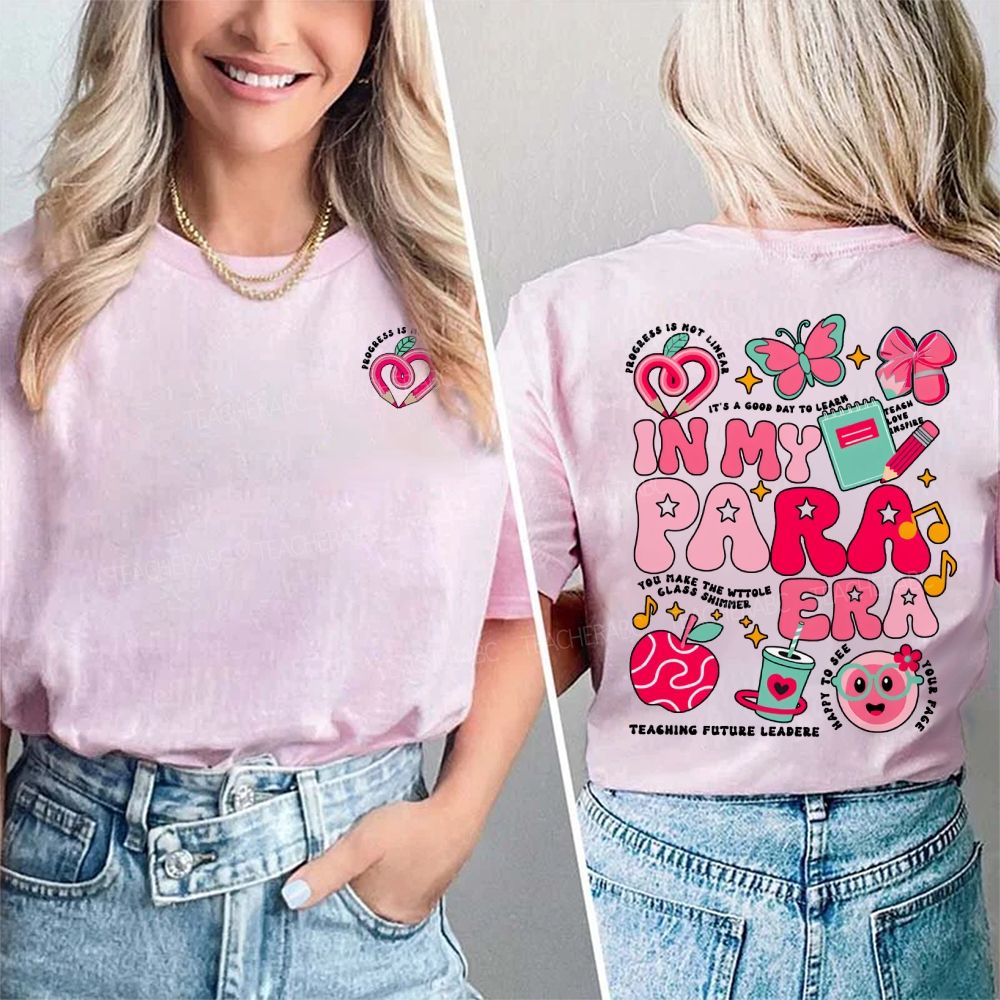 Personalized Name In My Para Era It'S A Good Day To Learn Double Printed T-shirt