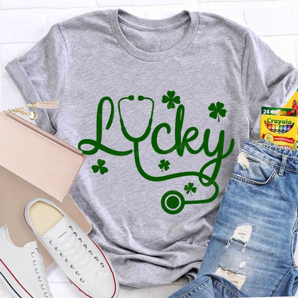 Lucky Nurse Shamrock March Happy Saint Patrick'S Day T-shirt
