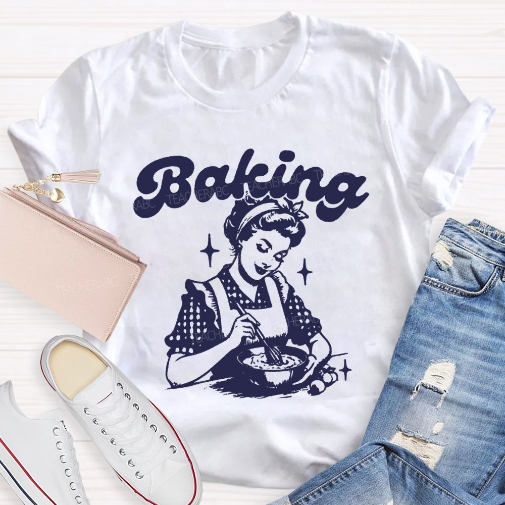 Lunch Lady Baking Feed Each Child T-shirt