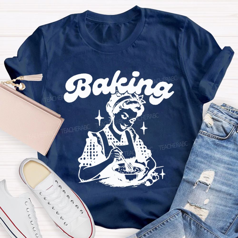 Lunch Lady Baking Feed Each Child T-shirt