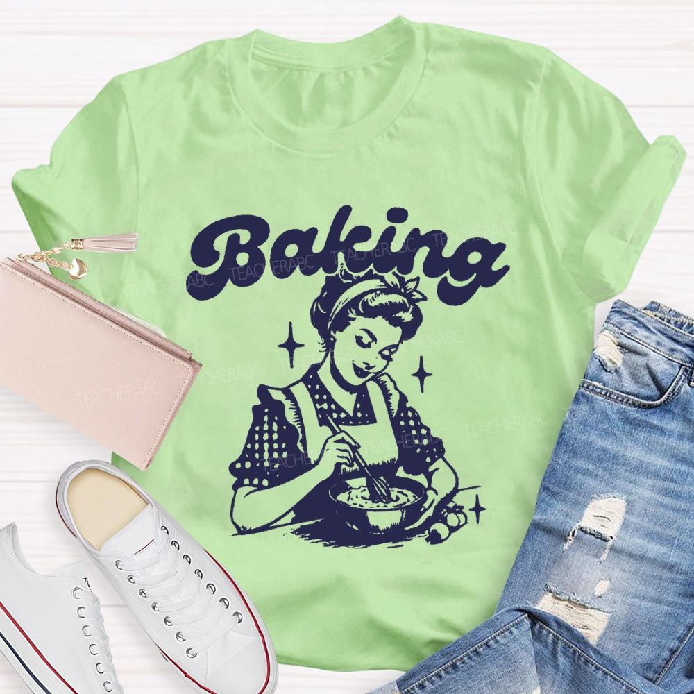 Lunch Lady Baking Feed Each Child T-shirt