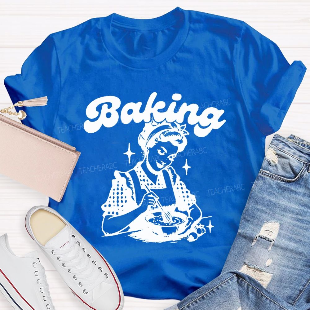 Lunch Lady Baking Feed Each Child T-shirt