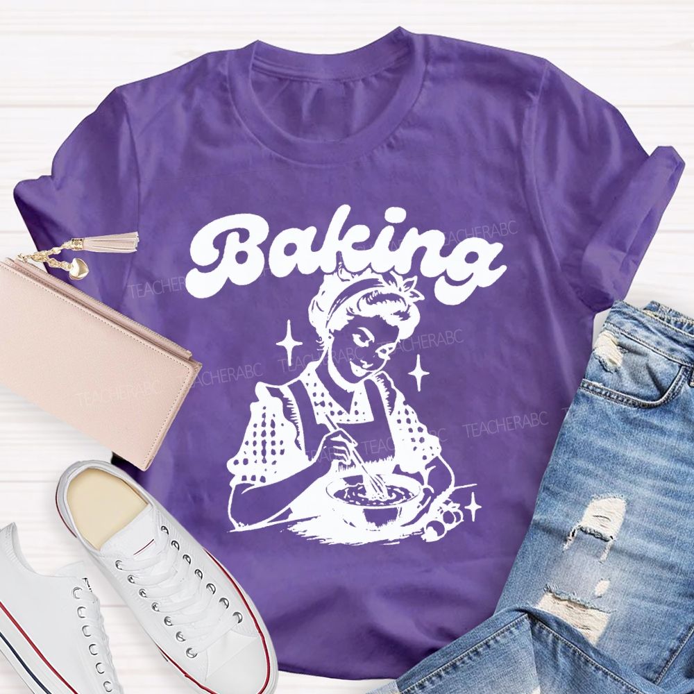 Lunch Lady Baking Feed Each Child T-shirt