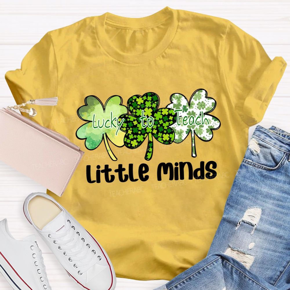 Lucky to Teach Little Minds T-shirt