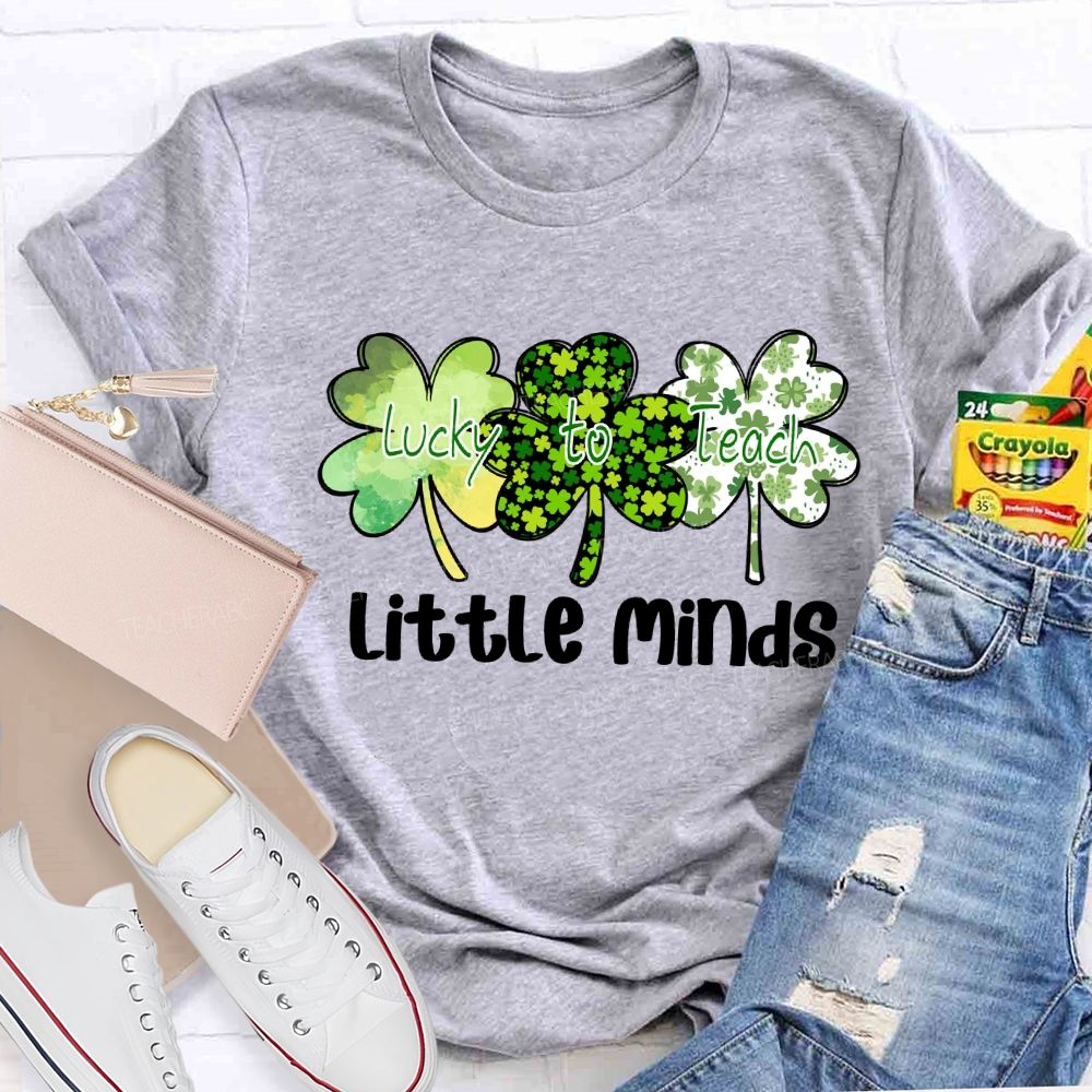Lucky to Teach Little Minds T-shirt
