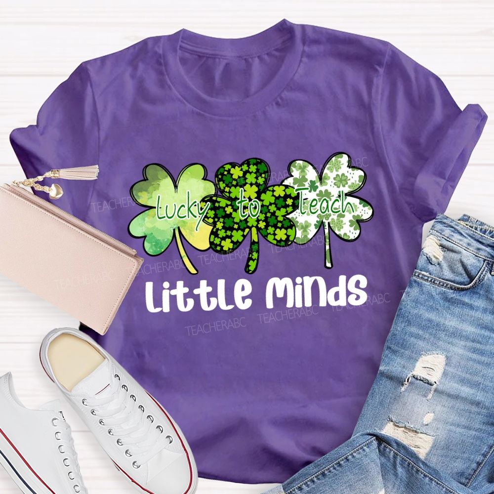 Lucky to Teach Little Minds T-shirt