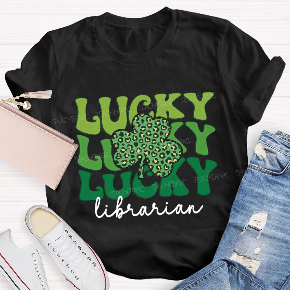 Lucky Librarian T-shirt