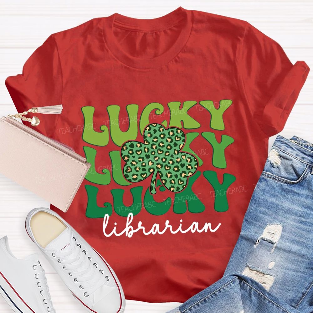 Lucky Librarian T-shirt