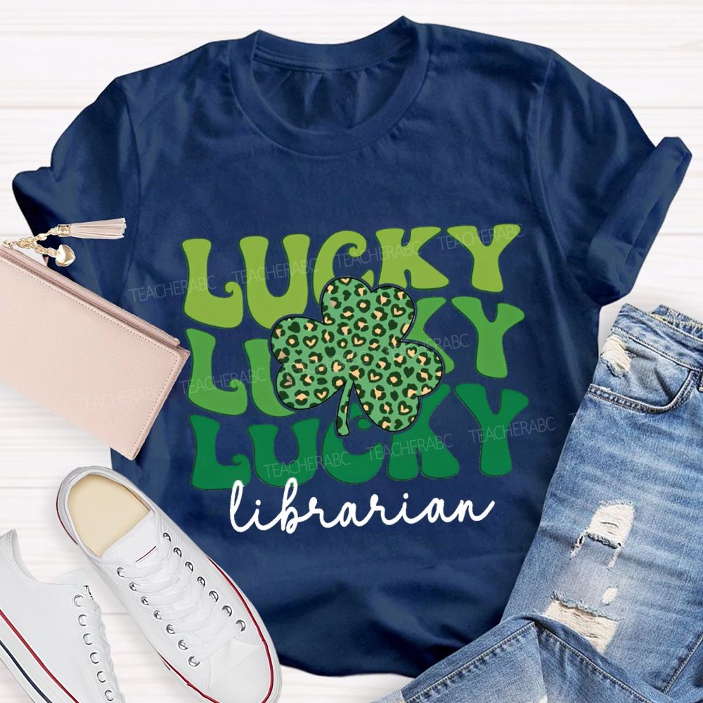 Lucky Librarian T-shirt