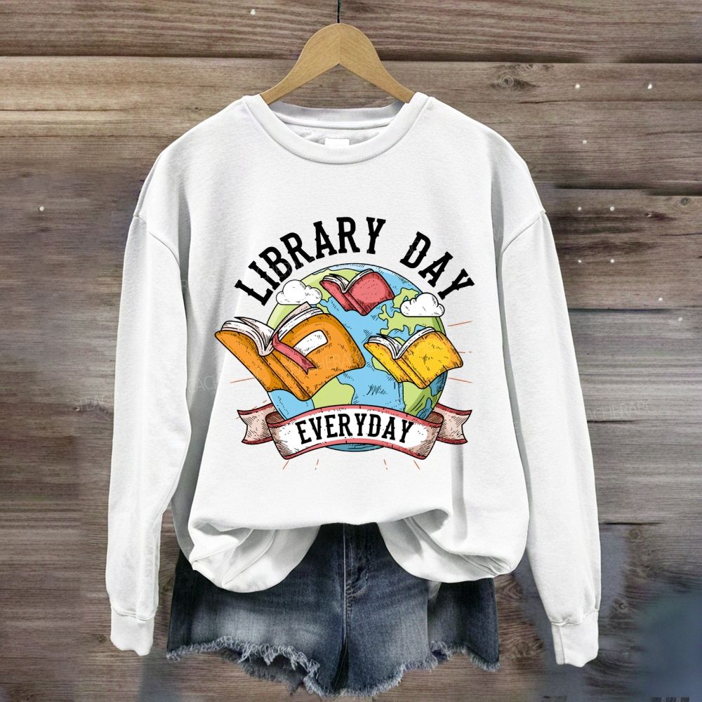 Library Day Everyday Sweatshirt