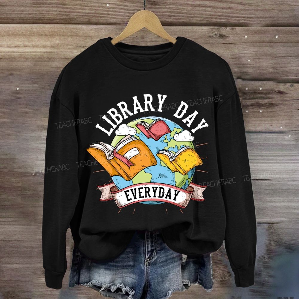 Library Day Everyday Sweatshirt