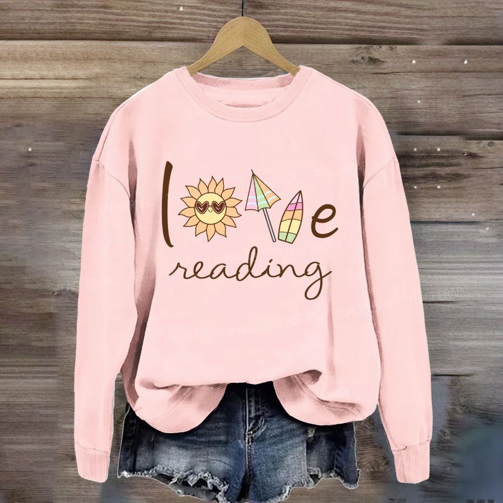 Love Reading Sunshine Sweatshirt