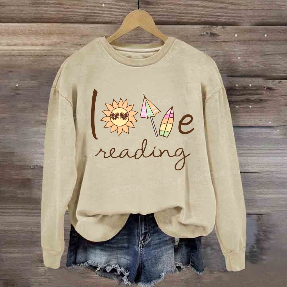Love Reading Sunshine Sweatshirt