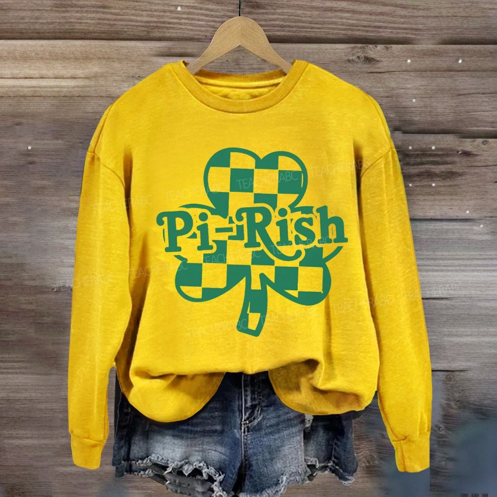 Pi-rish St. Patricks Day Sweatshirt