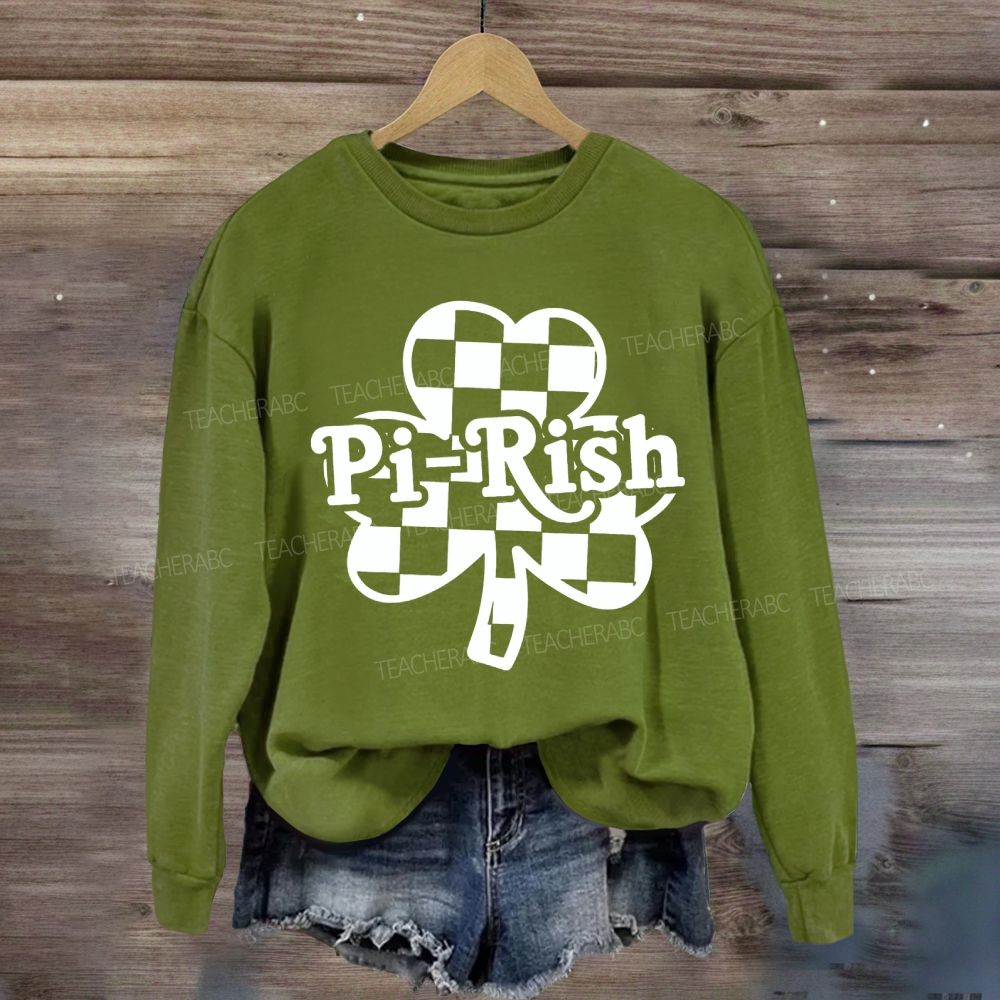 Pi-rish St. Patricks Day Sweatshirt