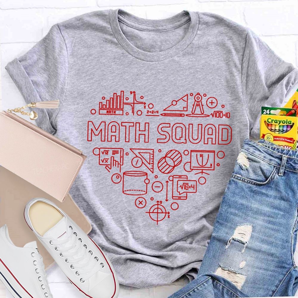 Math Squad Heart T-Shirt
