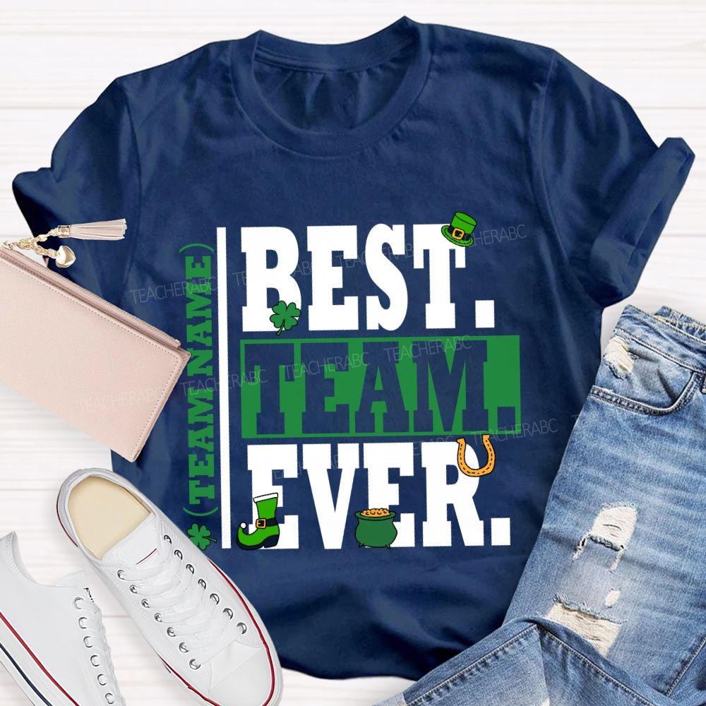 Personalized Team Name Saint Patrick'S Day T-Shirt