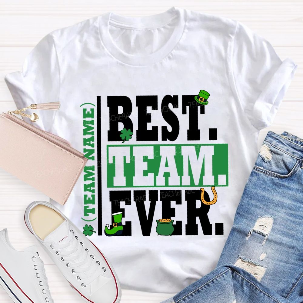 Personalized Team Name Saint Patrick'S Day T-Shirt