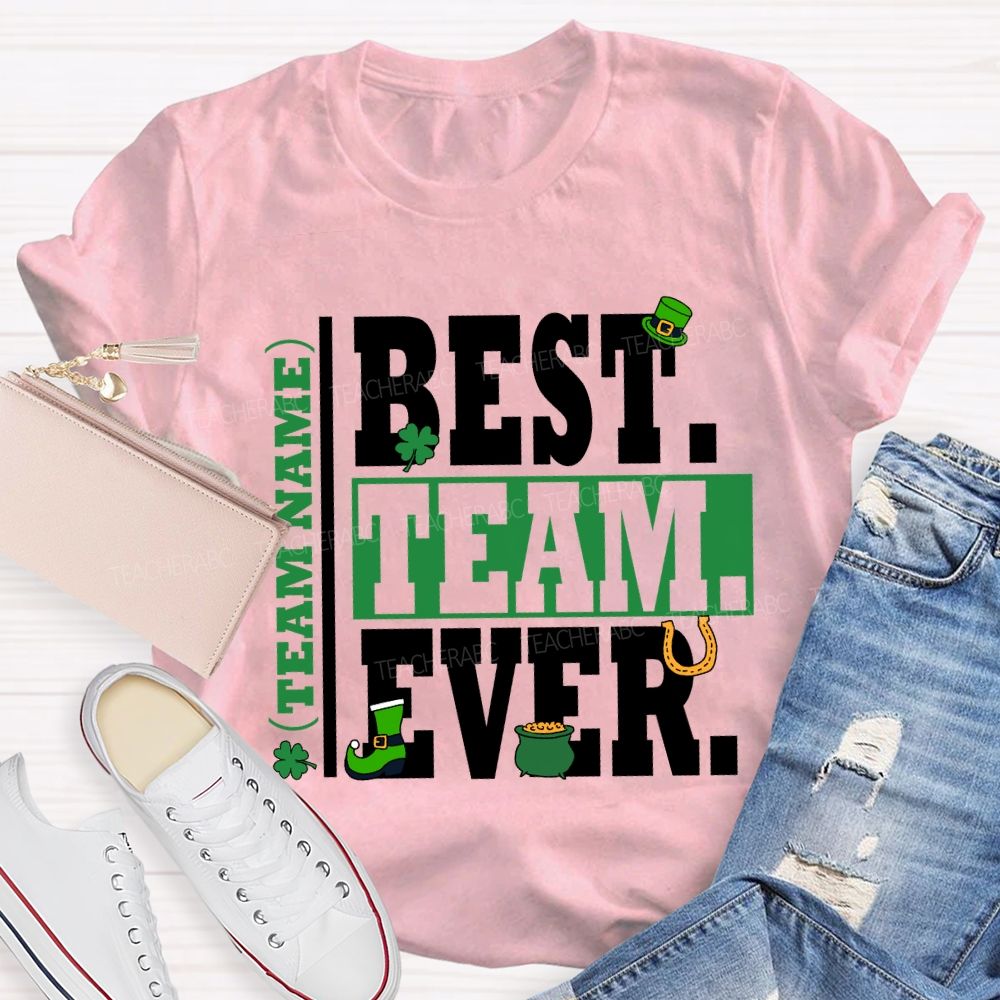 Personalized Team Name Saint Patrick'S Day T-Shirt